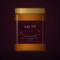 5:47 AM Candle by After Dark Supply Co., 9 oz amber jar with gold lid