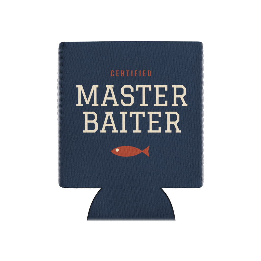 Master Baiter Fishing Koozie by After Dark Supply Co.