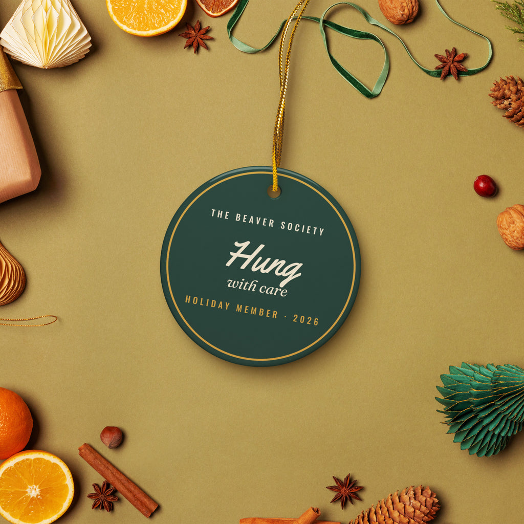 Hung with Care Ornament, view 2