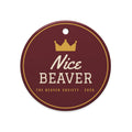 Nice Beaver Ornament by After Dark Supply Co.