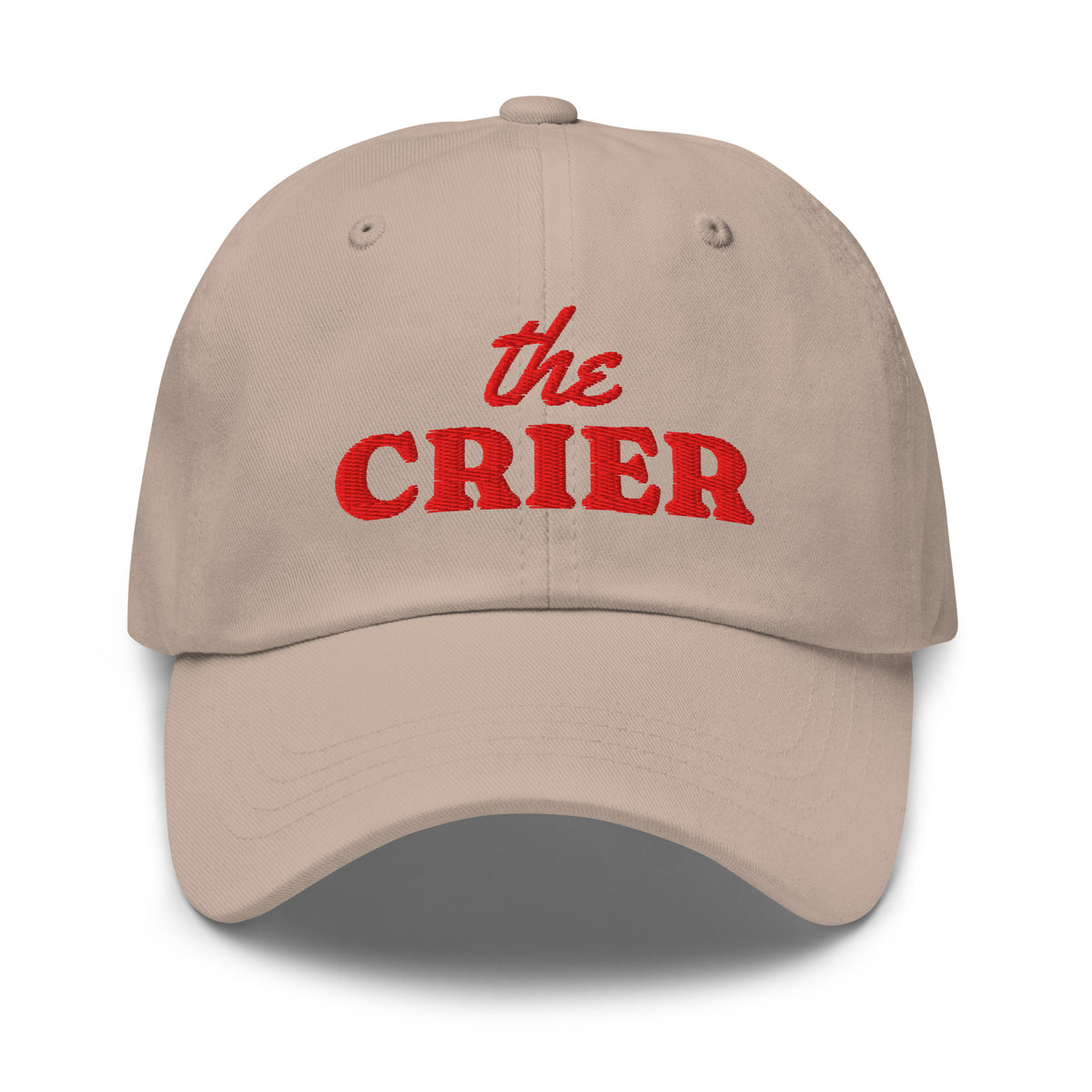The Crier Dad Hat in Stone