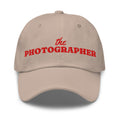 The Photographer Dad Hat in Stone