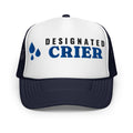 Designated Crier Foam Trucker Hat in Navy