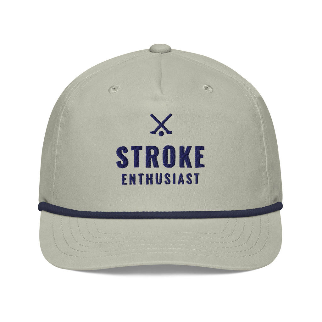 Stroke Enthusiast Golf Rope Cap