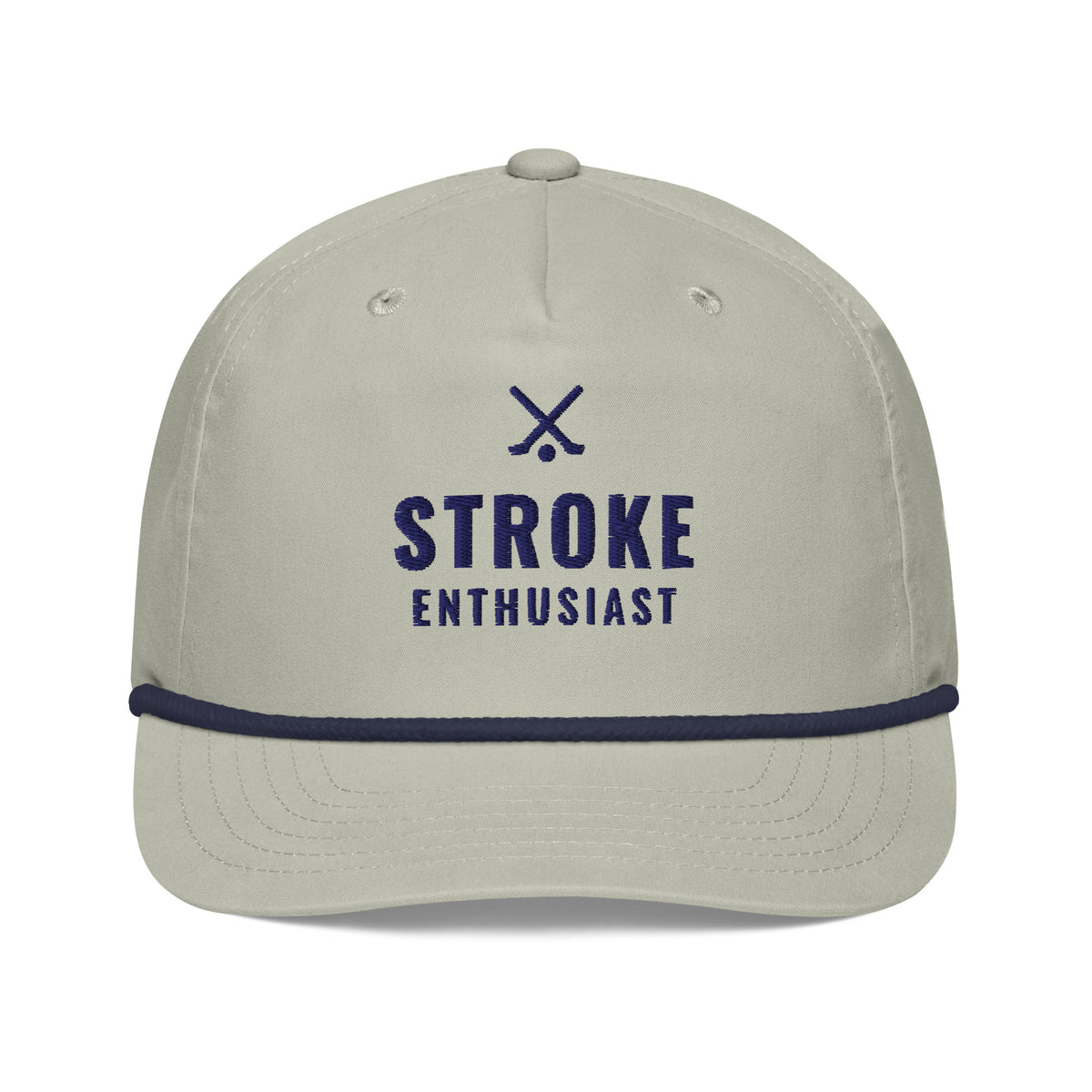 Stroke Enthusiast Golf Rope Cap
