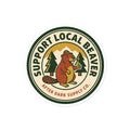Support Local Beaver Sticker