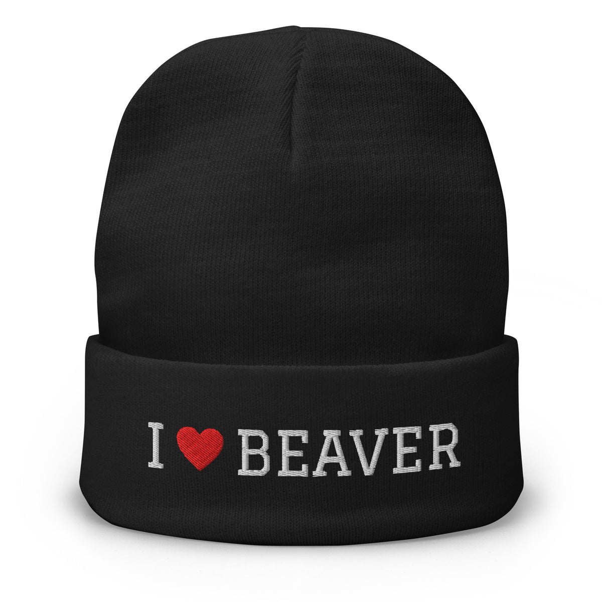 I ♥ Beaver Cuffed Beanie by After Dark Supply Co.