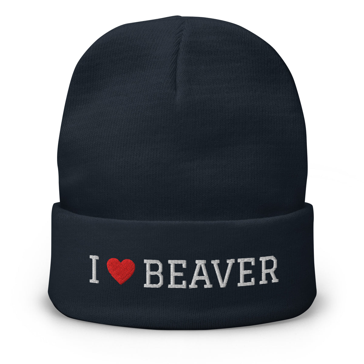 I ♥ Beaver Cuffed Beanie, view 2