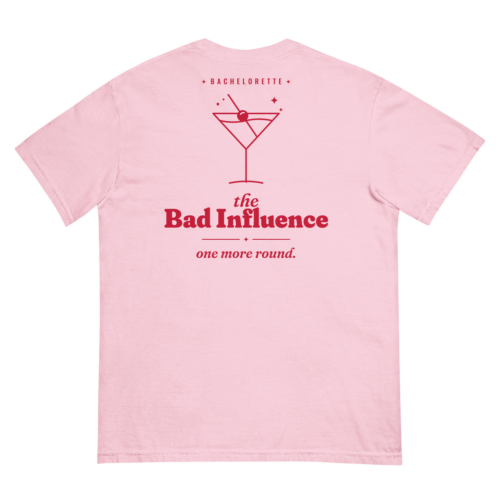 The Bad Influence Oversized Tee in Blossom