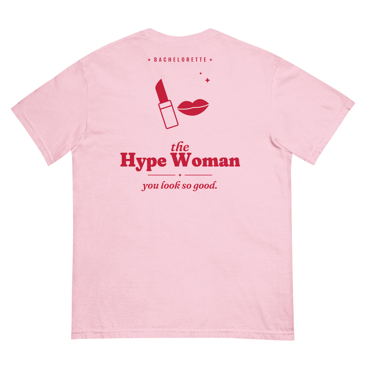 The Hype Woman Oversized Tee in Blossom
