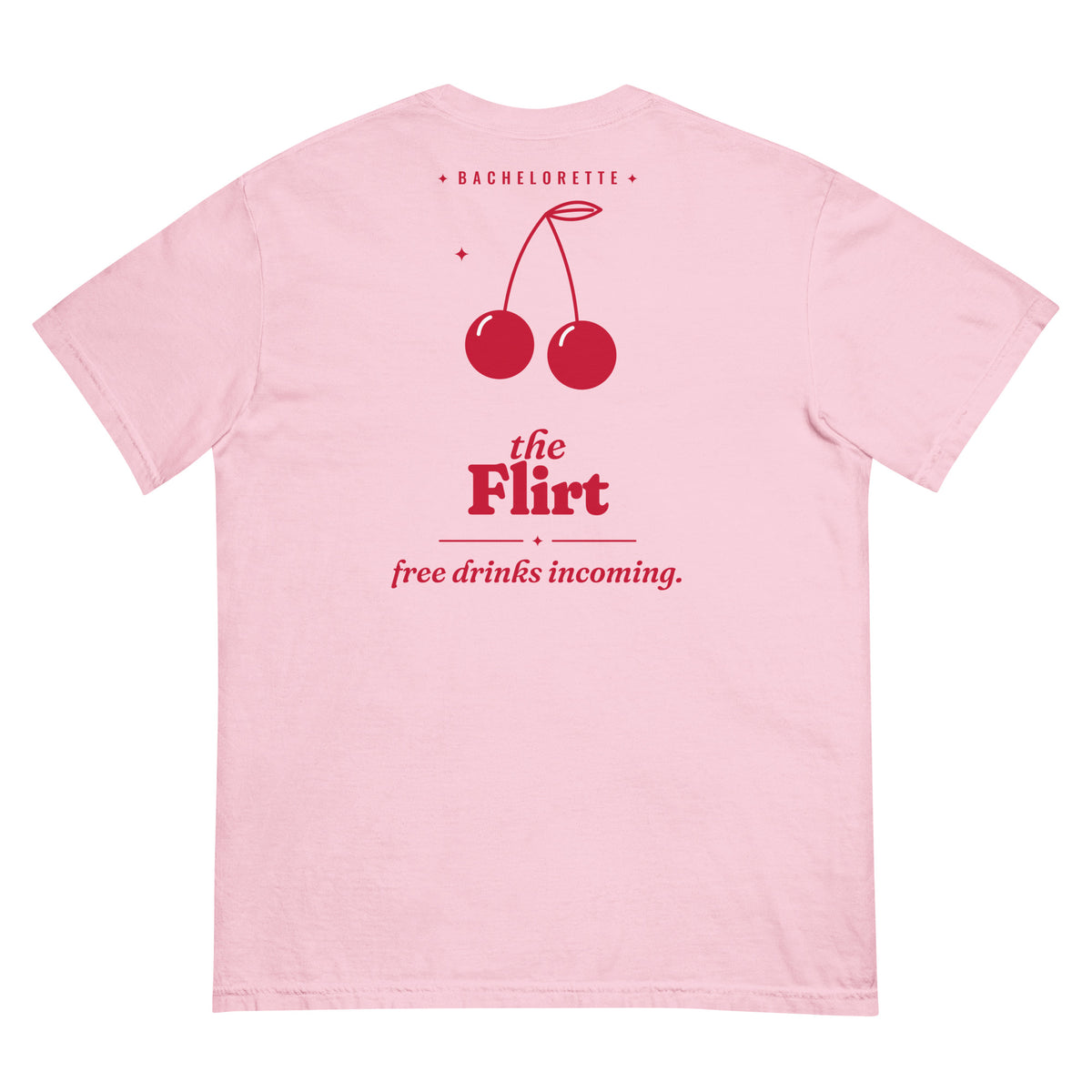 The Flirt Oversized Tee in Blossom