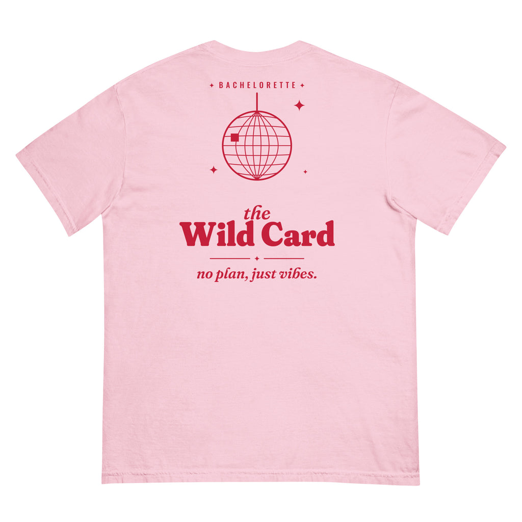 The Wild Card Oversized Tee in Blossom
