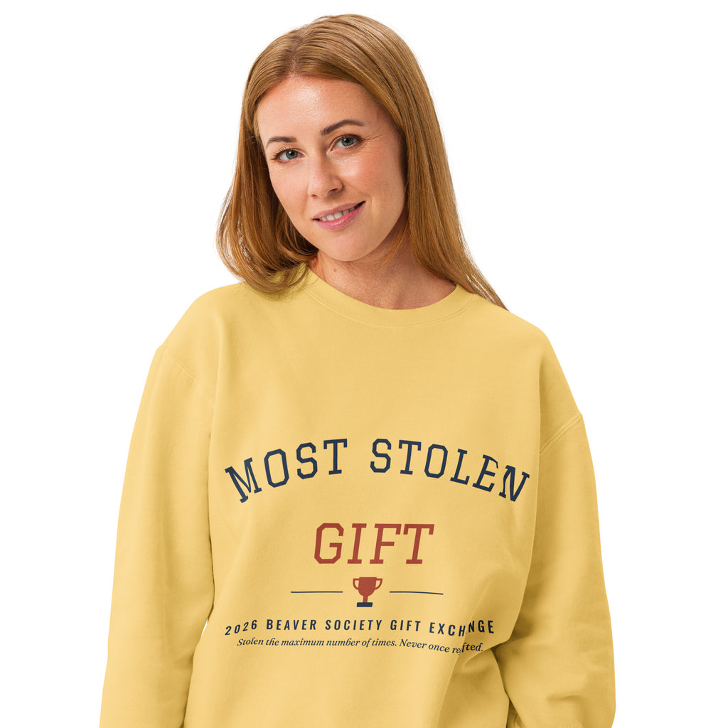 Most Stolen Gift Crewneck, view 4