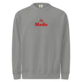 The Medic Embroidered Crewneck in Grey