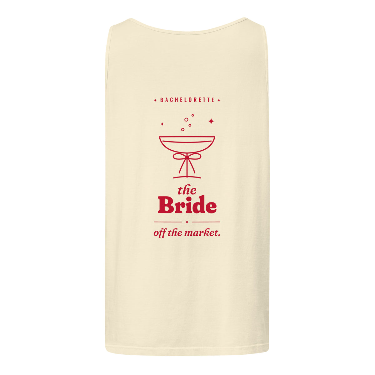 The Bride Tank Top in Ivory