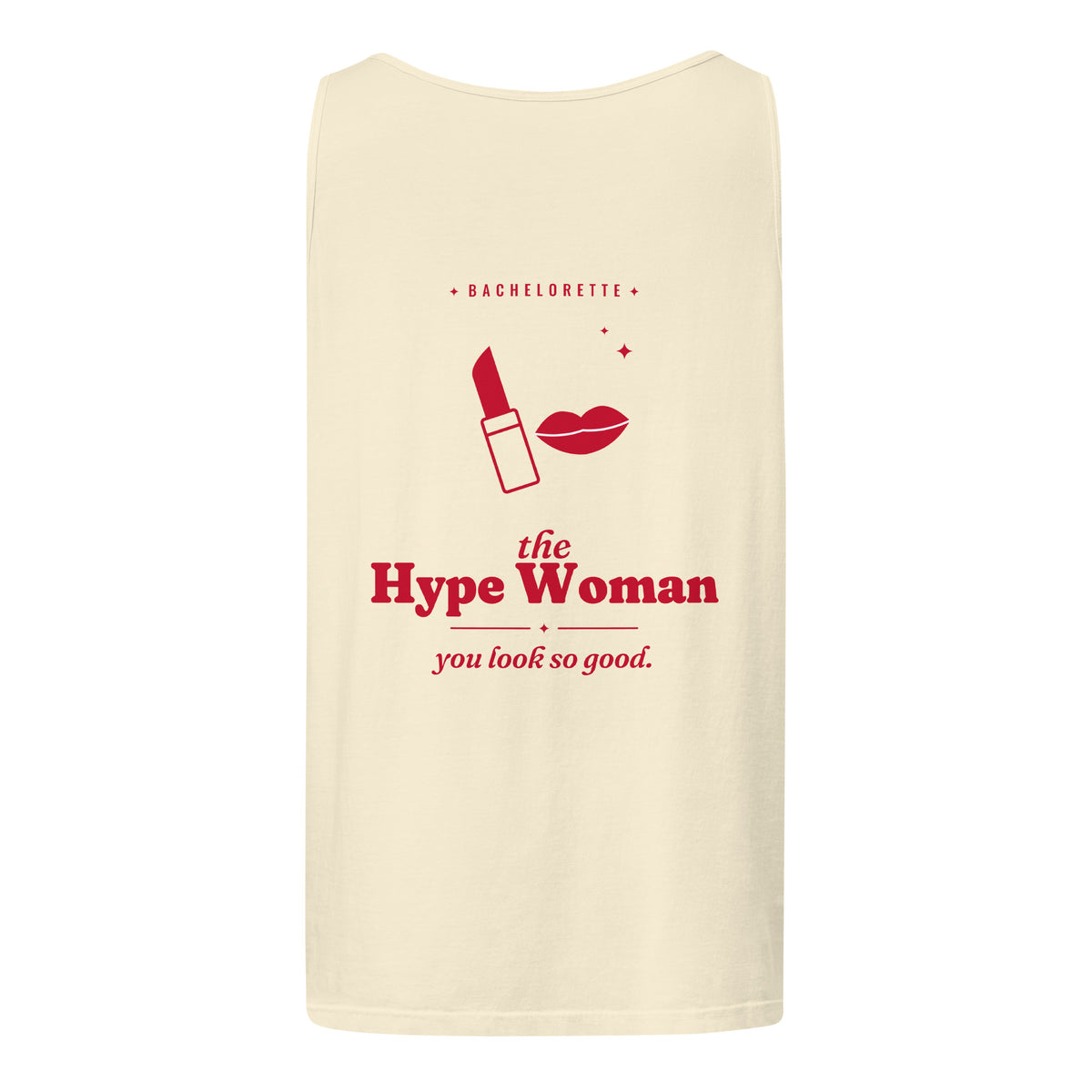 The Hype Woman Tank Top in Ivory