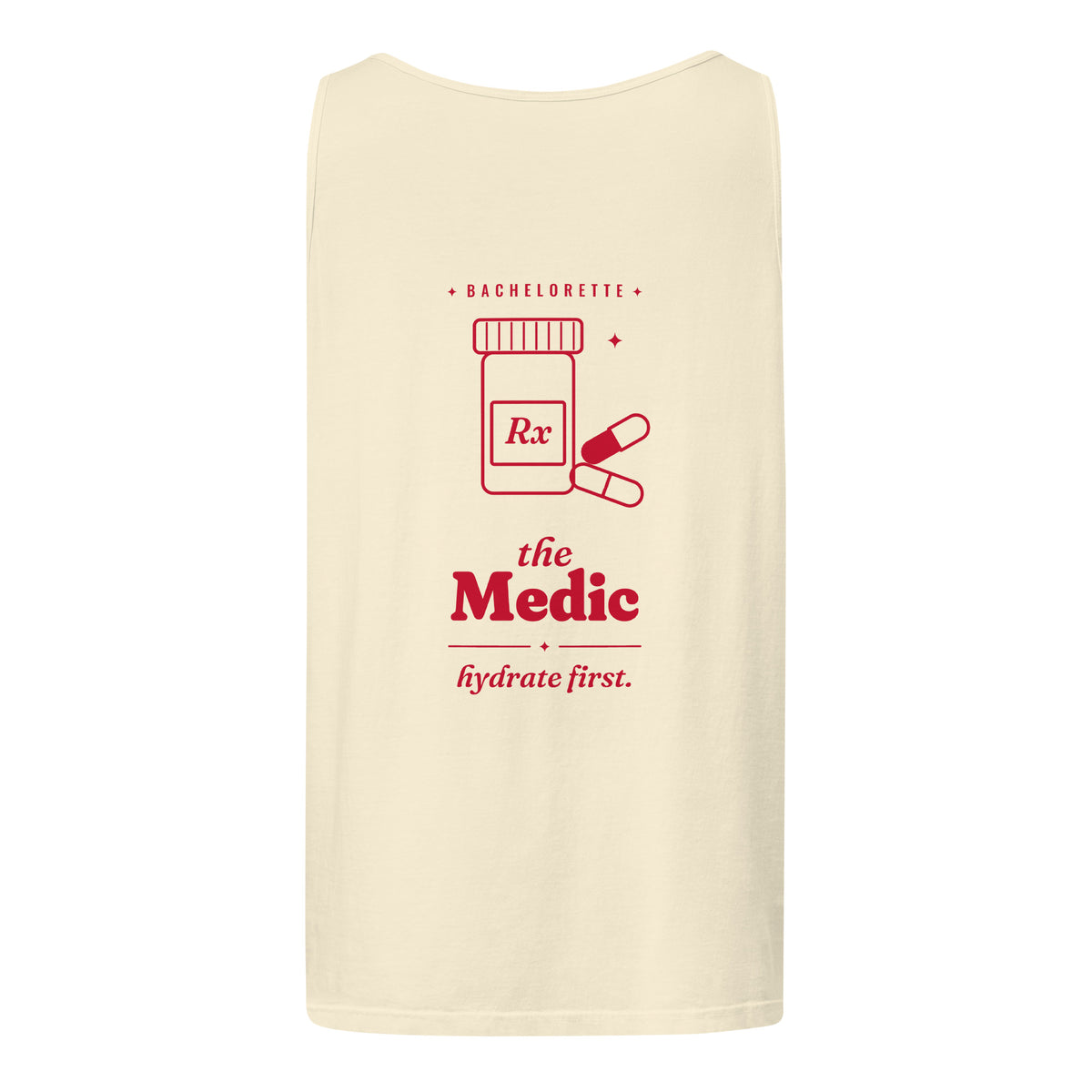 The Medic Tank Top in Ivory