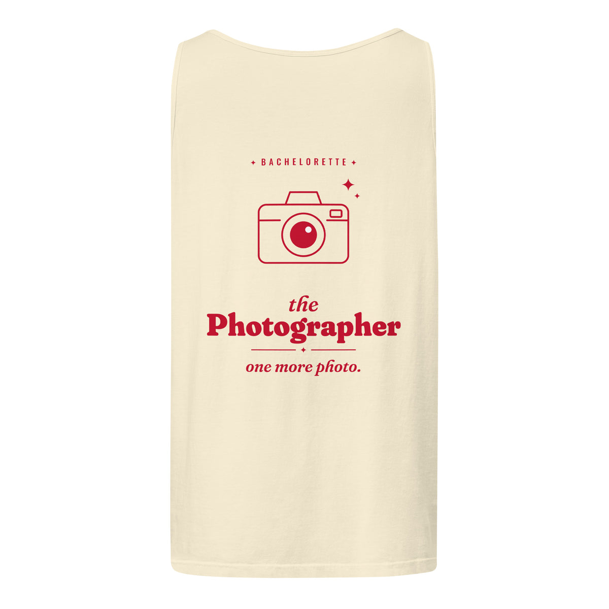 The Photographer Tank Top in Ivory
