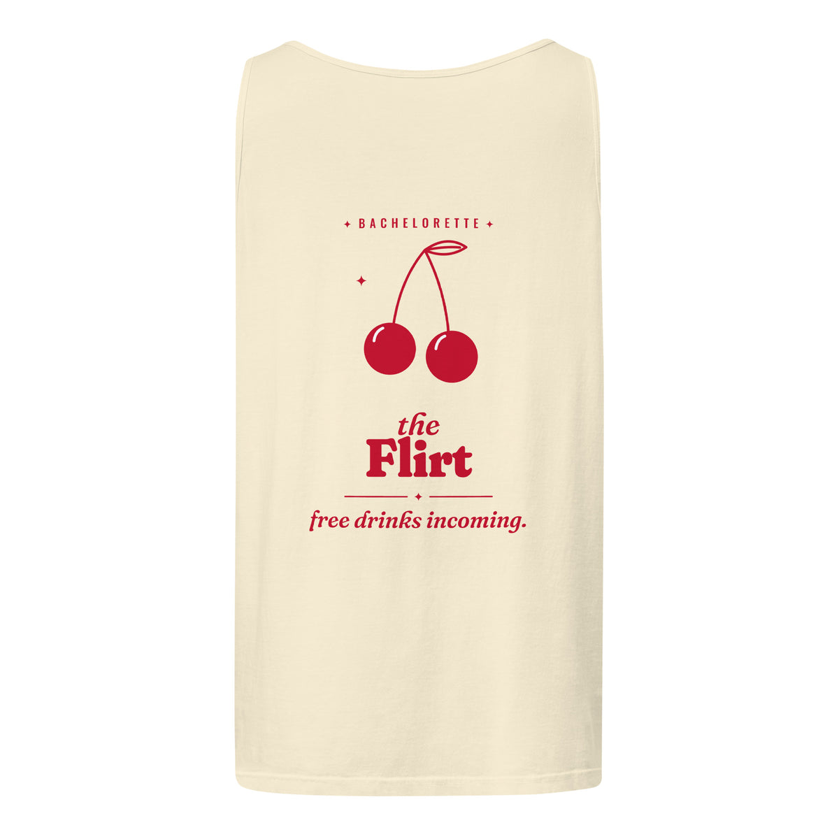 The Flirt Tank Top in Ivory
