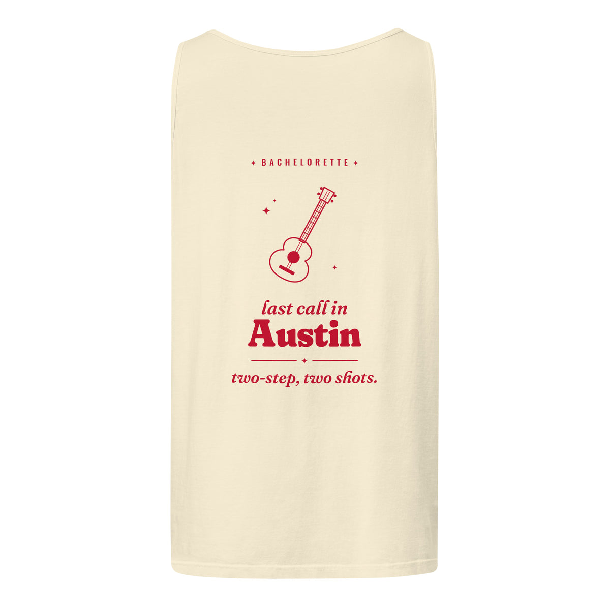 Austin Bachelorette Tank Top in Ivory