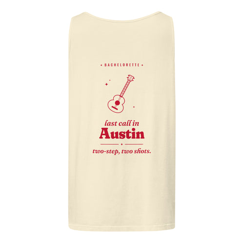 Austin Bachelorette Tank Top in Ivory