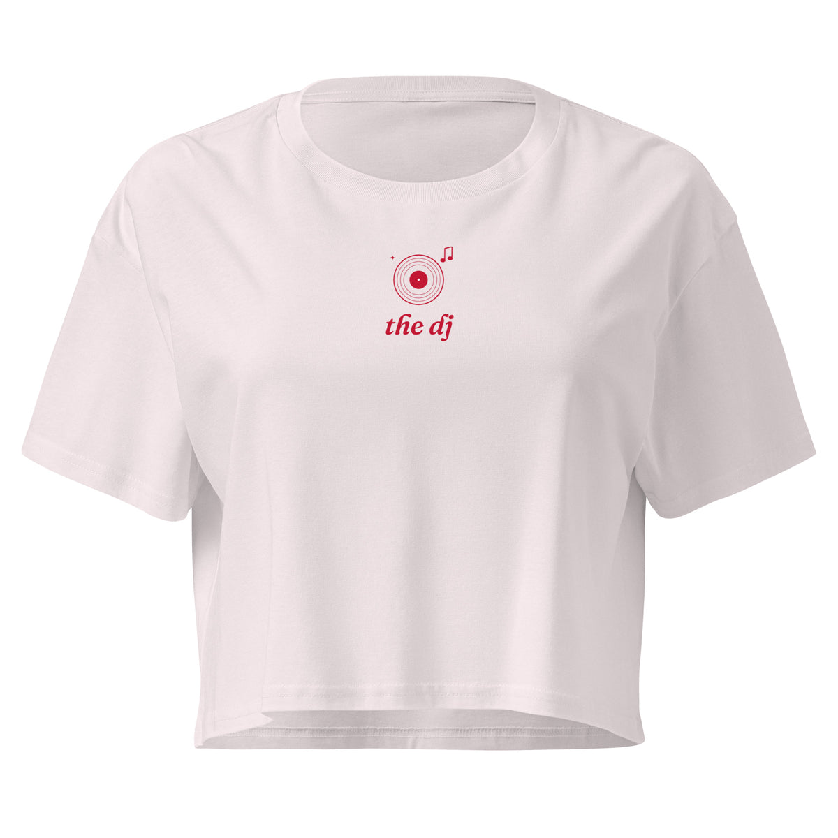 The DJ Crop Tee in Orchid