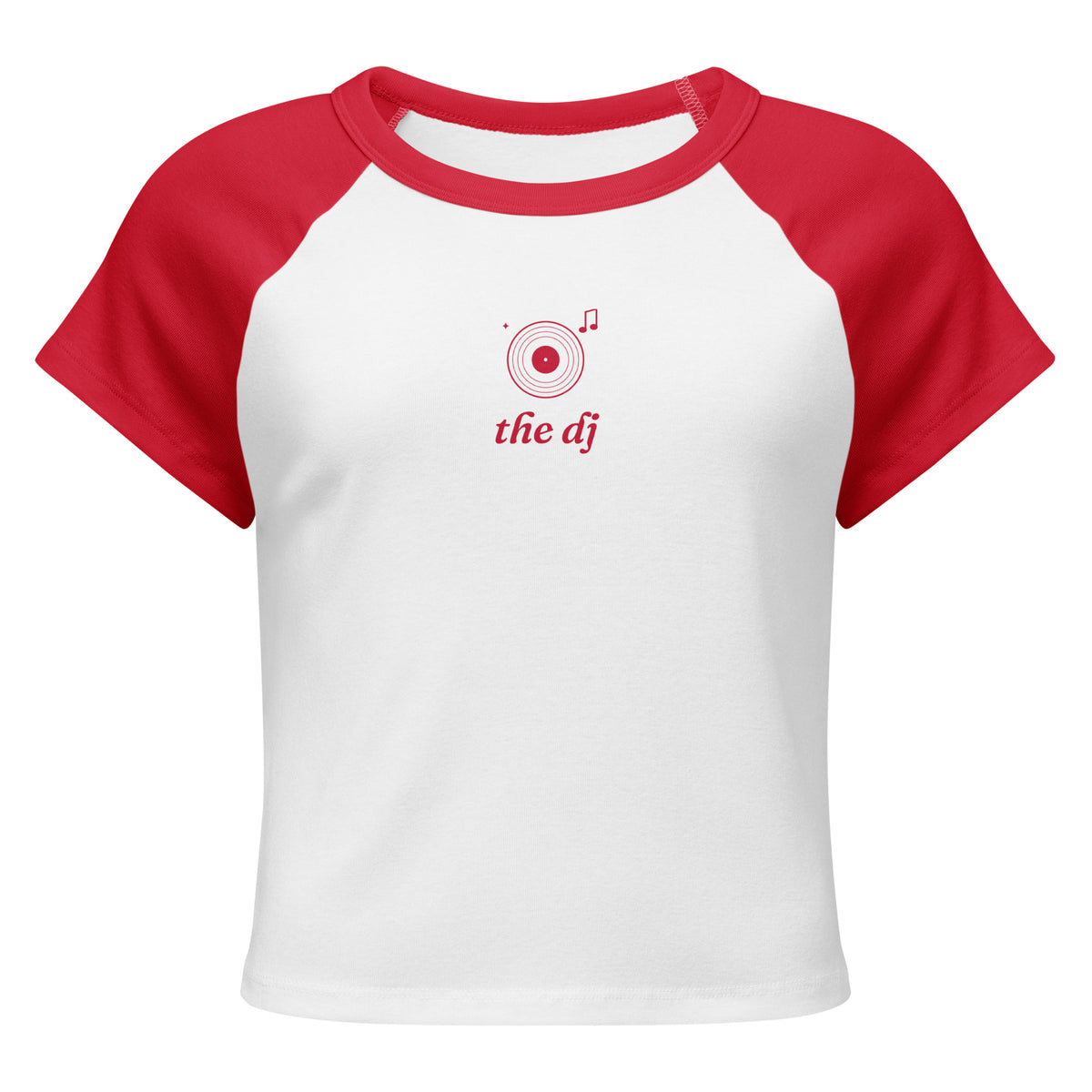 The DJ Ringer Baby Tee in White